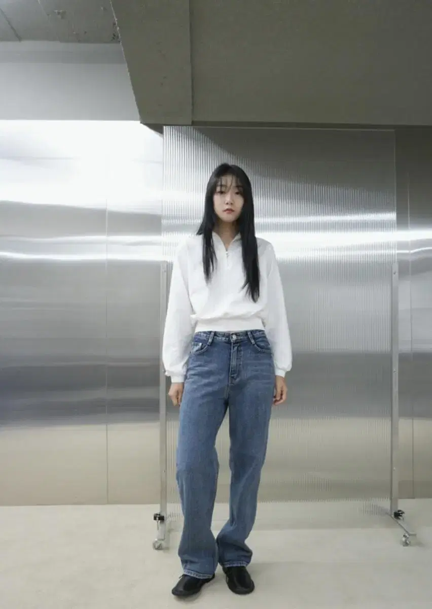 에프터먼데이 basic regular jean(진청)